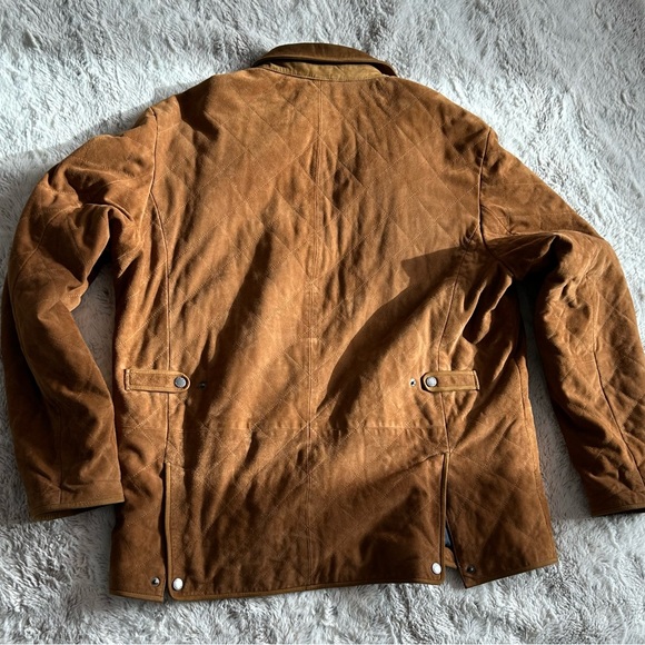 Peter Millar Goatskin suede field coat. - Picture 6 of 11